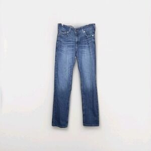 Ariat Women's R.E.A.L Medium Wash Perfect Rise Clover Straight Jeans 30L Western
